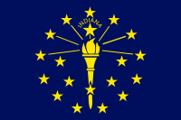 Indiana State Flag